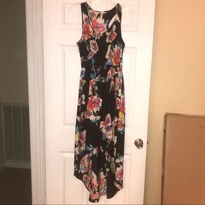 Floral Hi-Low Summer Dress